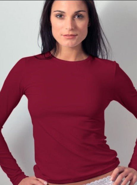 Plus Size Long Sleeve Crew Neck (Discontinued Sizes)-FINAL SALE